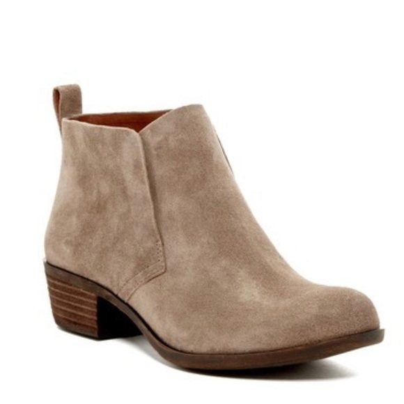 Lucky Brand Shoes - Lucky Brand suede Briana ankle booties